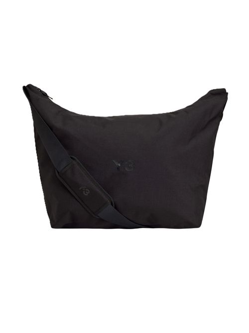 Y-3 Borsa a tracolla grande in Cordura e Nylon Adidas Y3 | JW6218BLACK